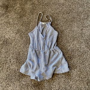 Striped romper